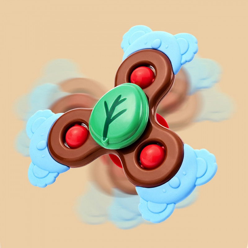 WOOPIE BABY Spiner Сенсорная развивающая игрушка 3 в 1 Цветная