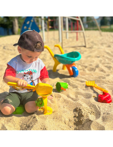 WOOPIE Garden Wheelbarrow Sand Set 10 pcs.