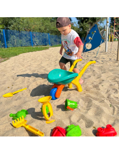WOOPIE Garden Wheelbarrow Sand Set 10 pcs.