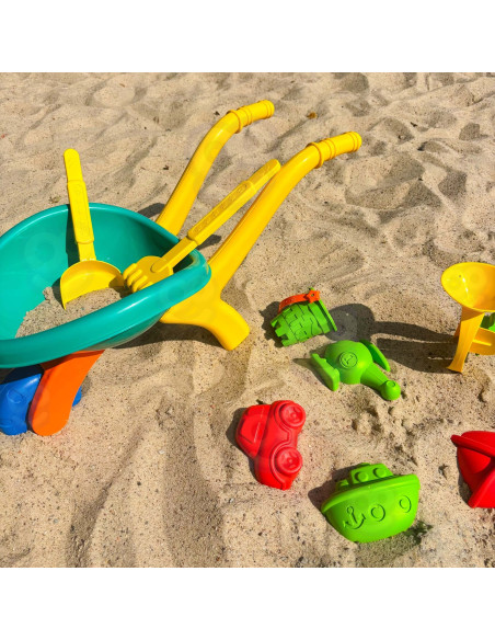 WOOPIE Garden Wheelbarrow Sand Set 10 pcs.