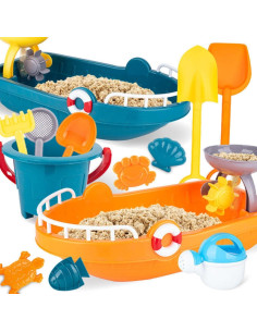 WOOPIE Ship with Accessories for Playing in Sand and Water