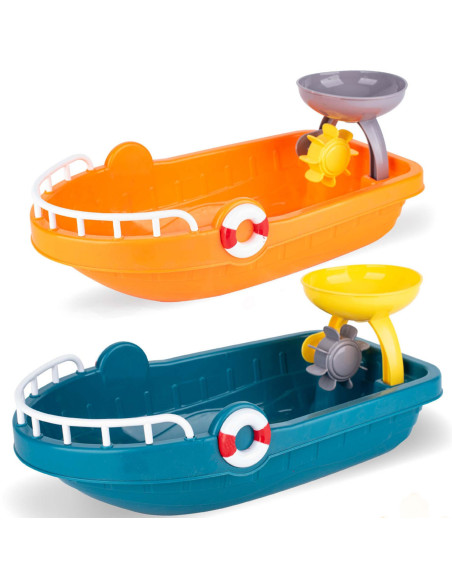 WOOPIE Ship with Accessories for Playing in Sand and Water
