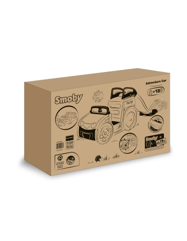Smoby Adventure Car 3in1
