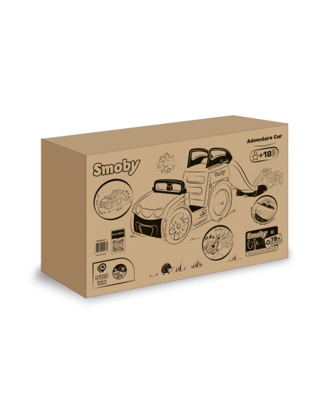 Smoby Adventure Car 3in1