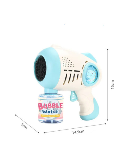 WOOPIE Dino Bubble Gun Blue