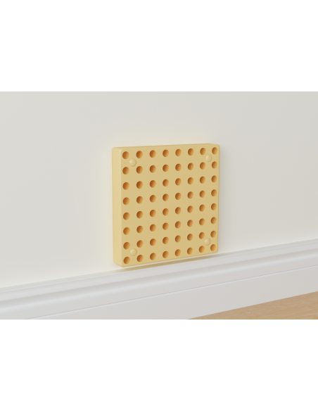 MASTERKIDZ Creative STEM Science Board Wall Panel 20x20 cm Without Mounting Panel