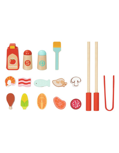 TOOKY TOY medinis kepsninės rinkinys - edukacinė lenta