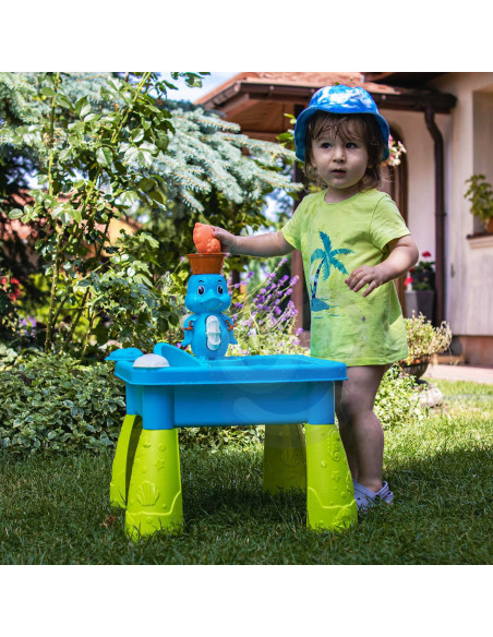 WOOPIE Water Table 2 in 1 Sandbox Duck Waterfall 9 acc.