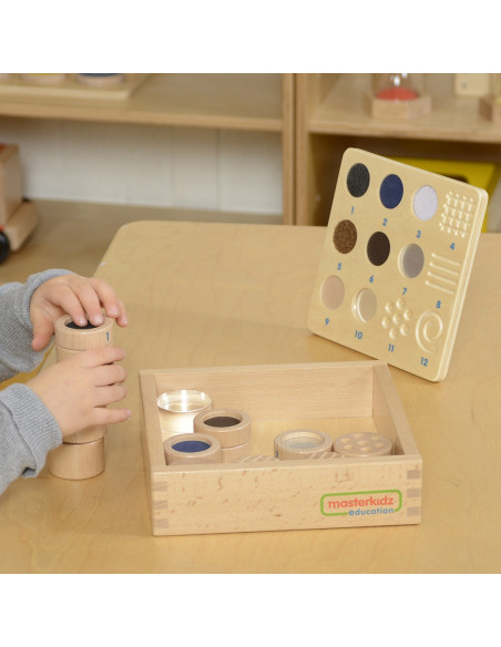 Guess by Touch Material and Texture 12 Montessori Elements