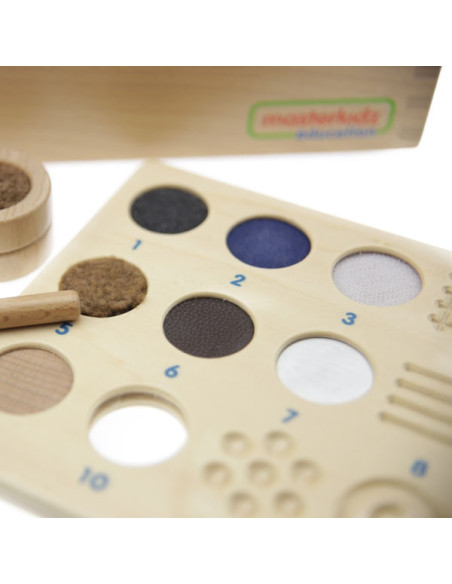 Guess by Touch Material and Texture 12 Montessori Elements