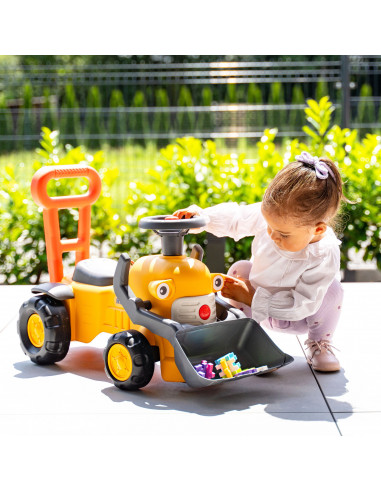 FALK Komatsu vaikiškas traktorius-ekskavatorius