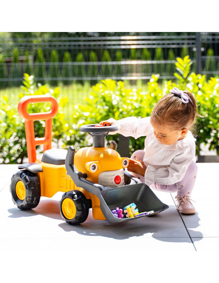 FALK Komatsu vaikiškas traktorius-ekskavatorius