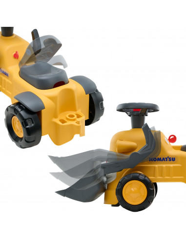 FALK Komatsu vaikiškas traktorius-ekskavatorius