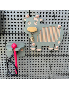 MASTERKIDZ Gyro muzikos instrumentas Karvė STEM priedai 2