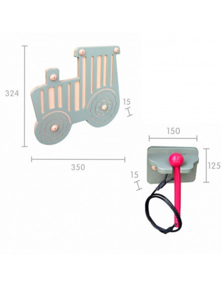 MASTERKIDZ Gyro muzikos instrumentas traktorius STEM priedai