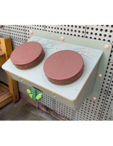 MASTERKIDZ Бонго Музыкальный инструмент Барабаны STEM Аксессуары