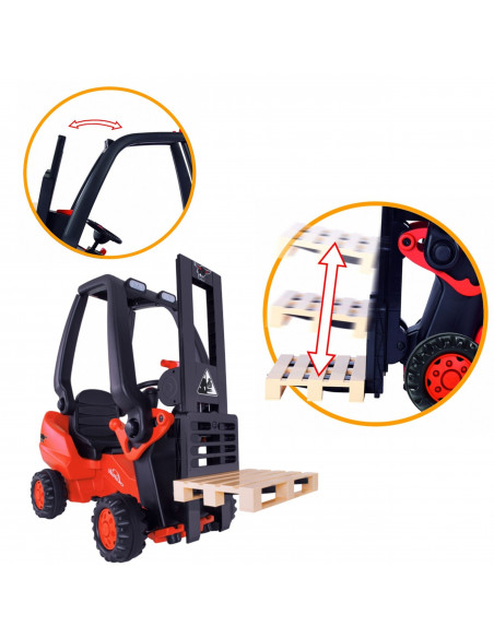 Педальный вилочный погрузчик BIG Linde