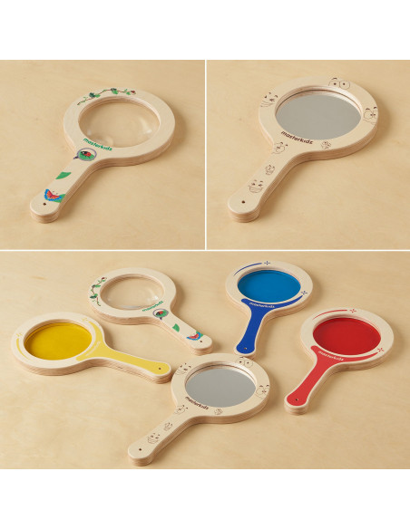 MASTERKIDZ 5 Wooden Palettes with Coloured Lenses