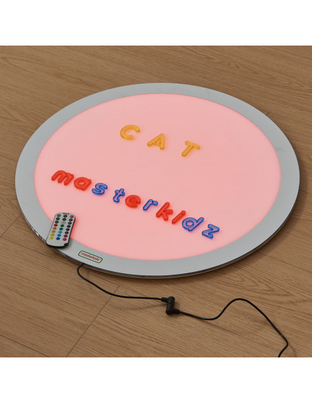 MASTERKIDZ Transparent Alphabet 52 Coloured Letters for LED Panels