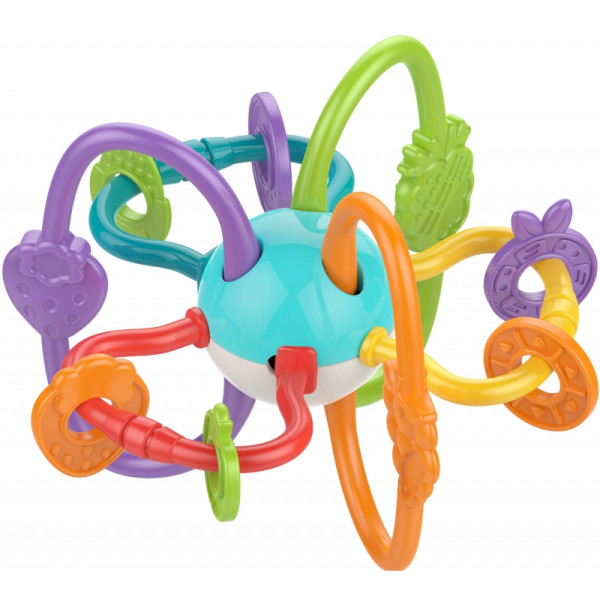WOOPIE BABY SENSORY TOY GRZZECHOTKA GRYZAK 2in1