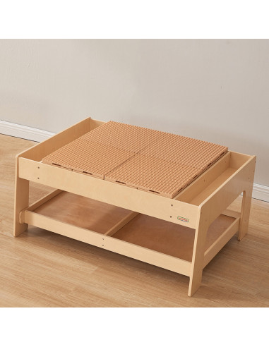 MASTERKIDZ STEM Statybinių kaladėlių rinkinys 135 vnt. su perdangos skydeliu 4 vnt.