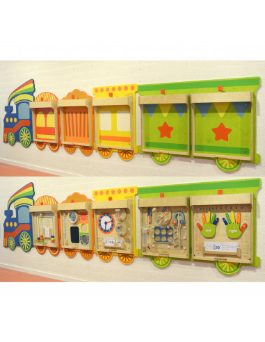 MASTERKIDZ Masterkidz Flex 5-Board Train Mounting System