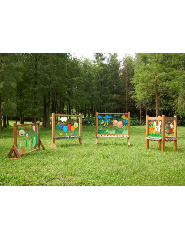 Прозрачная доска для рисования акриловыми красками MASTERKIDZ