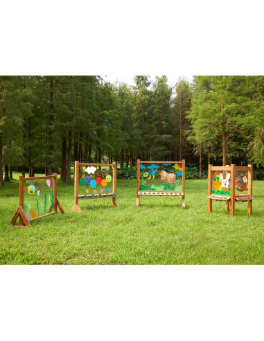 Прозрачная доска для рисования акриловыми красками MASTERKIDZ