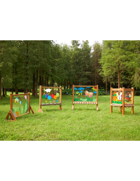 Прозрачная доска для рисования акриловыми красками MASTERKIDZ