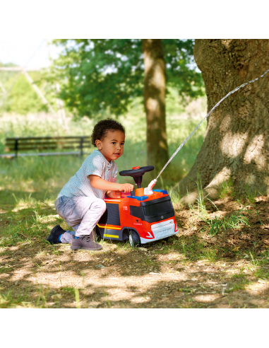 BIG Ride-on VOLVO gaisrinis automobilis su vandens patranka
