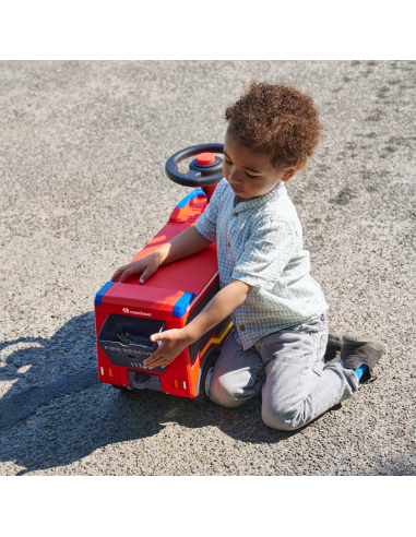 BIG Ride-on VOLVO Fire Truck with Water Cannon