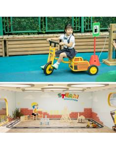 CLASSIC WORLD Tricycle Truck For Children from 3 Years 2