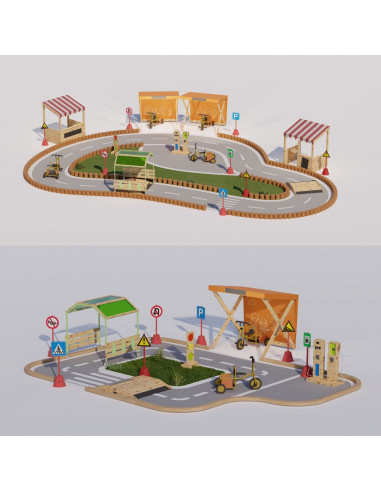 Трехколесный велосипед CLASSIC WORLD Грузовик для детей от 3 лет