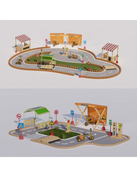 CLASSIC WORLD Tricycle Truck For Children from 3 Years