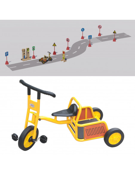 CLASSIC WORLD Tricycle Truck For Children from 3 Years