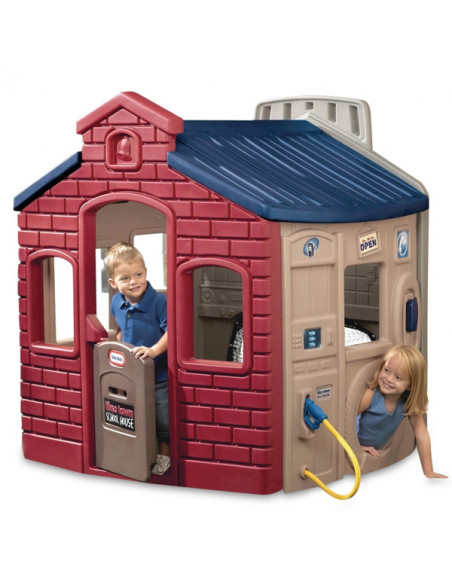 LITTLE TIKES Садовый дом для детей Городской дом