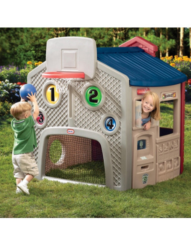 LITTLE TIKES Садовый дом для детей Городской дом