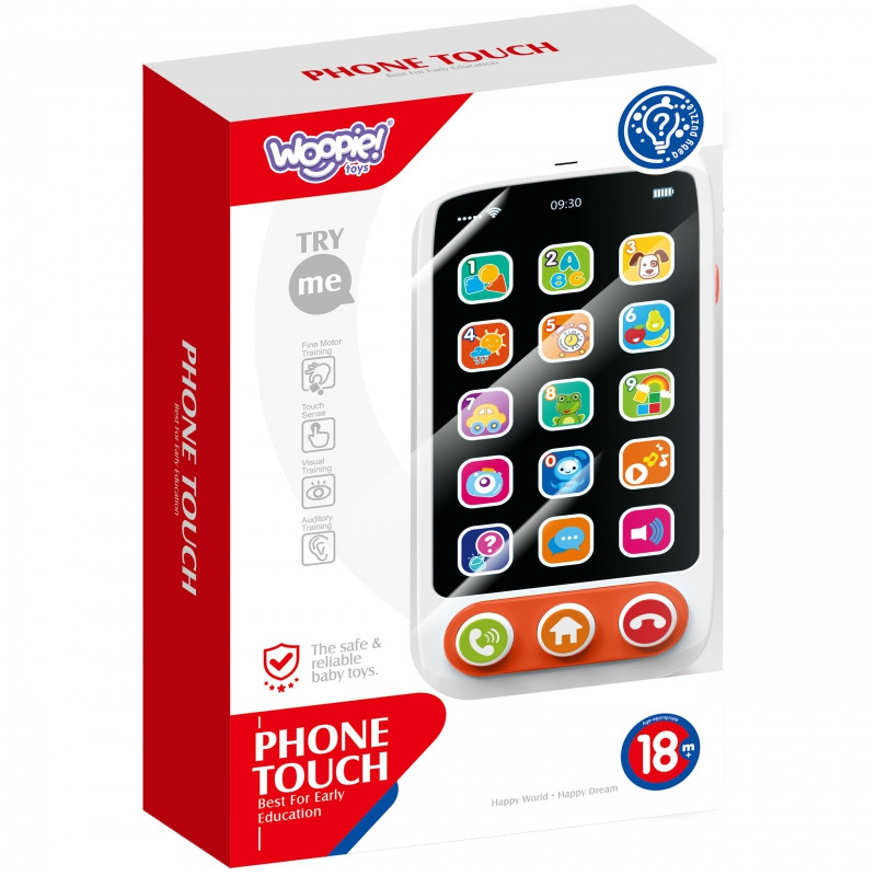 WOOPIE BABY interaktyvus išmanusis telefonas vaikams