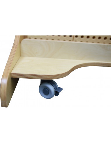 MASTERKIDZ Freestanding STEM Creative Learning Board 166 x 125 cm + Accessories Set