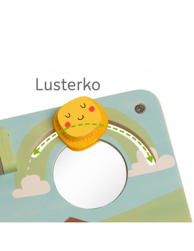 CLASSIC WORLD Wooden Manipulative Activity Board Farm