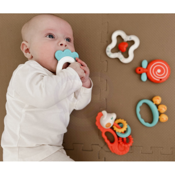 WOOPIE BABY sensorinių barškučių rinkinys WOOPIE BABY sensorinių barškučių rinkinys