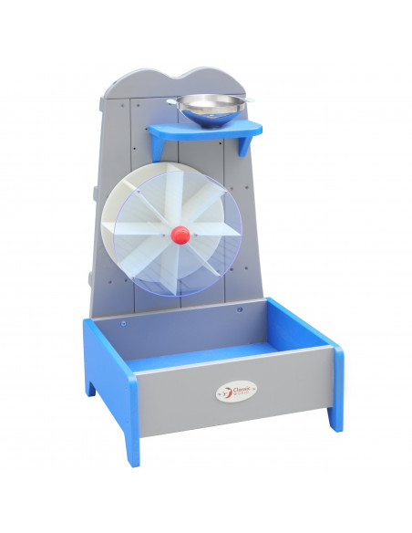 CLASSIC WORLD EDU Wooden Water Wheel Educational Garden Toy