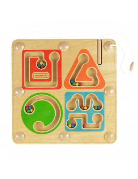 MASTERKIDZ Wooden Magnetic Maze - Writing and Motor Skills