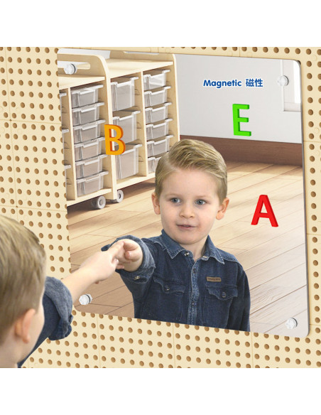 MASTERKIDZ Большое магнитное зеркало STEM