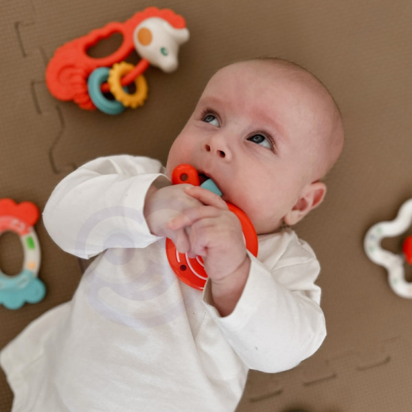 WOOPIE BABY sensorinių barškučių rinkinys WOOPIE BABY sensorinių barškučių rinkinys