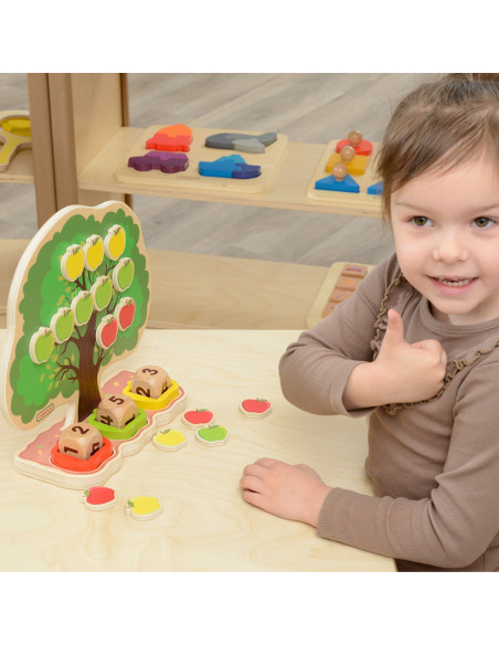 MASTERKIDZ medinis obuolių medis - Mokomės skaičiuoti