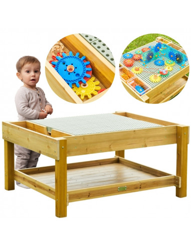 MASTERKIDZ Деревянный развивающий стол 1200L STEM