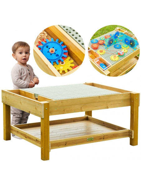 MASTERKIDZ medinis mokomasis stalas 1200L STEM