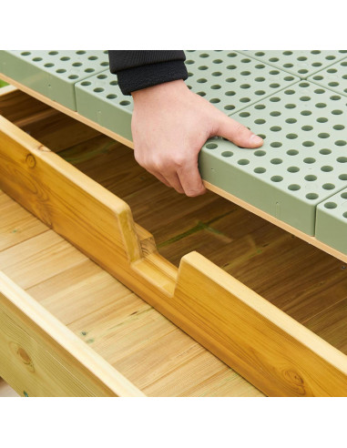 MASTERKIDZ medinis mokomasis stalas 1200L STEM