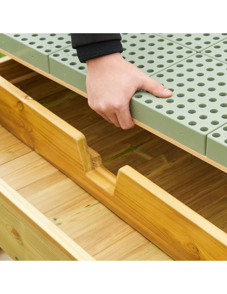 MASTERKIDZ medinis mokomasis stalas 1200L STEM